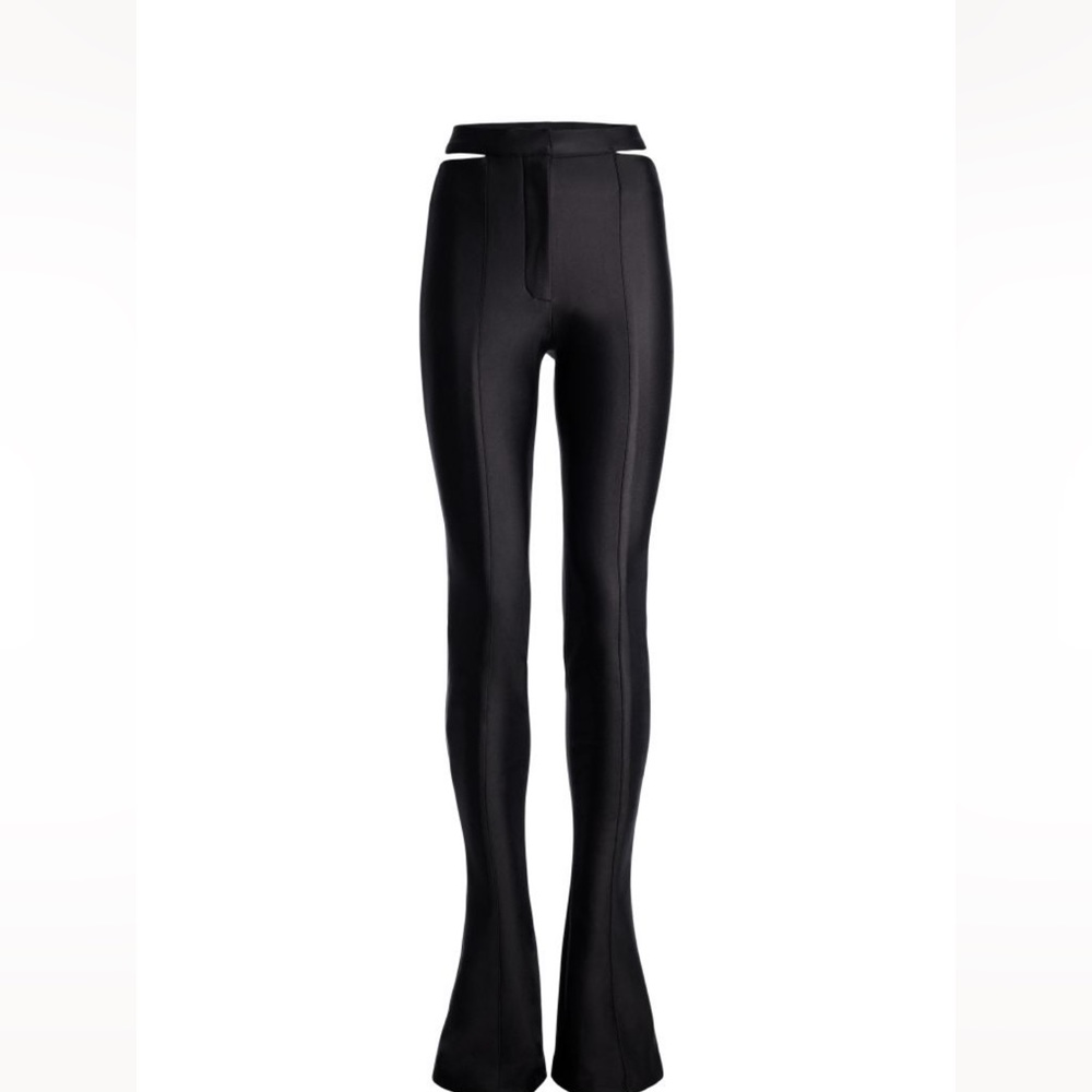 H&M Mugler Jersey Cut-out Pants SIZE 16